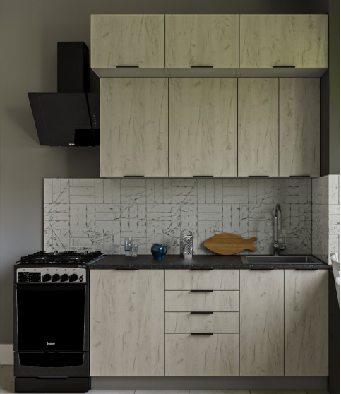 Кухня готова Крафт 1,6 м